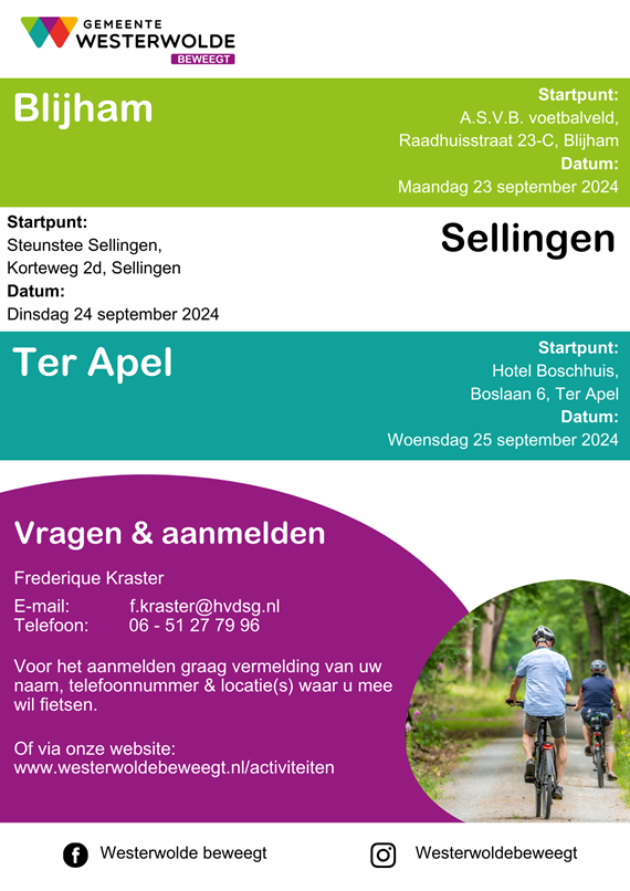 fiets 3 daagse westerwolde 2